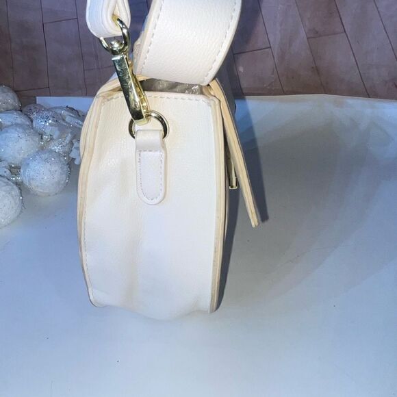 Katie Loxton London Leather Crossbody White Small - Picture 8 of 13